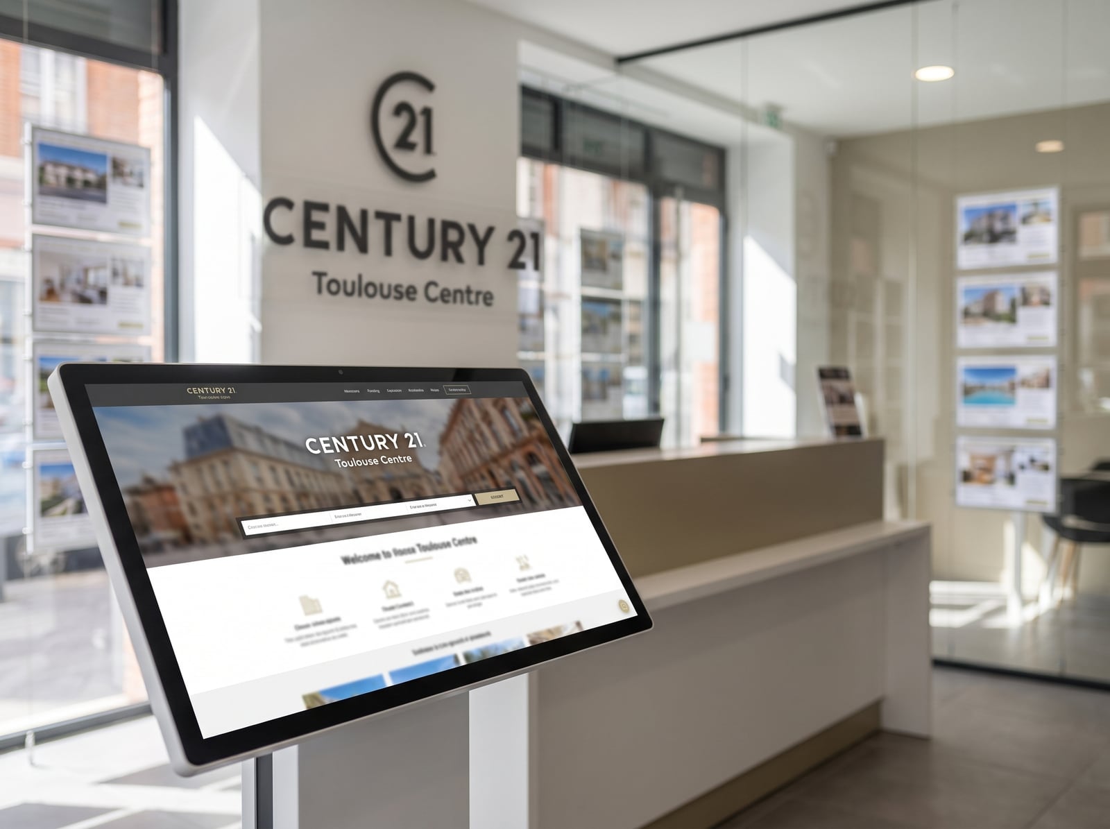 Century 21 Toulouse Centre — réalisation Wizz You