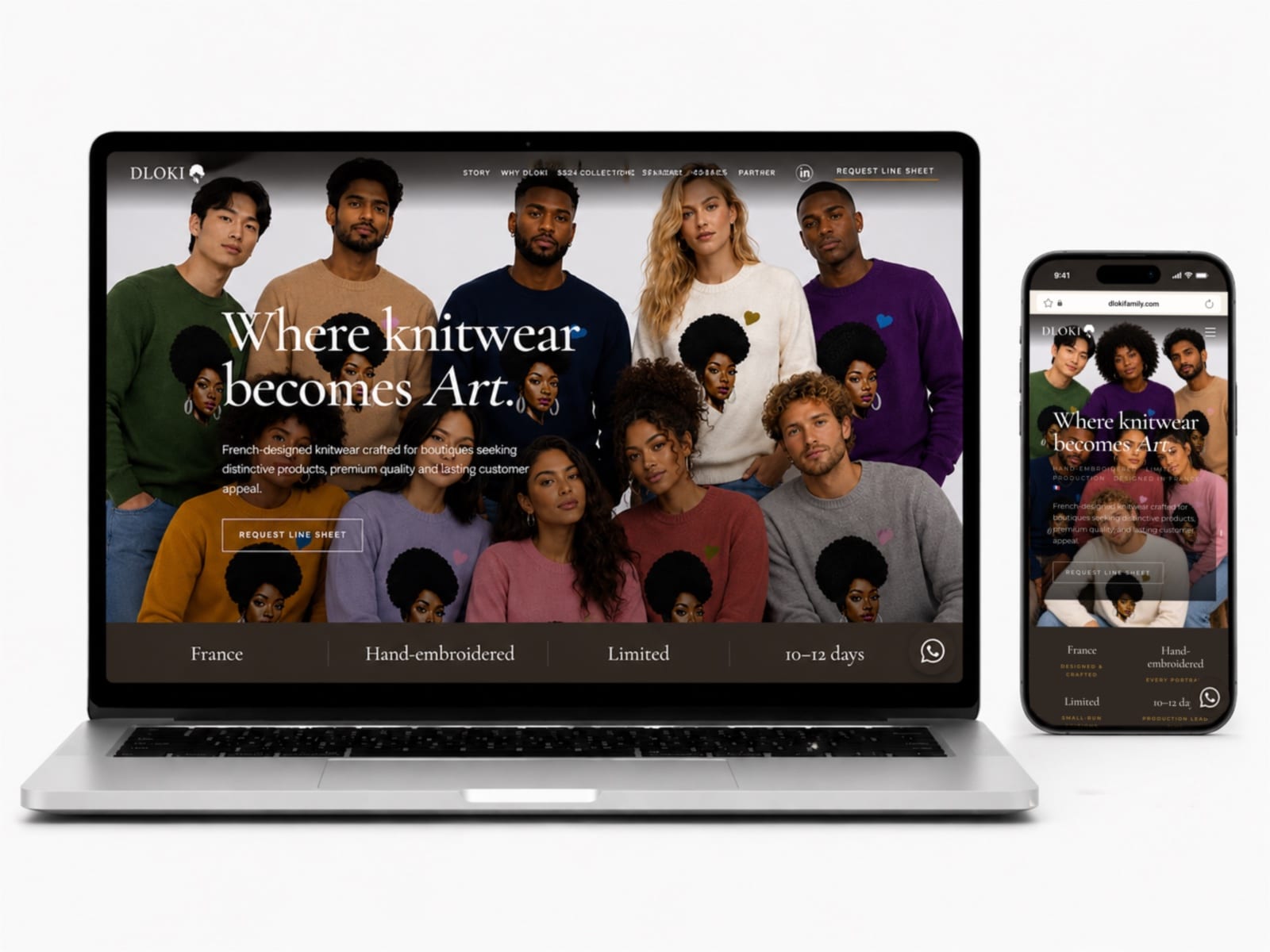 DLOKI Family — projet Développement Web réalisé par Wizz You