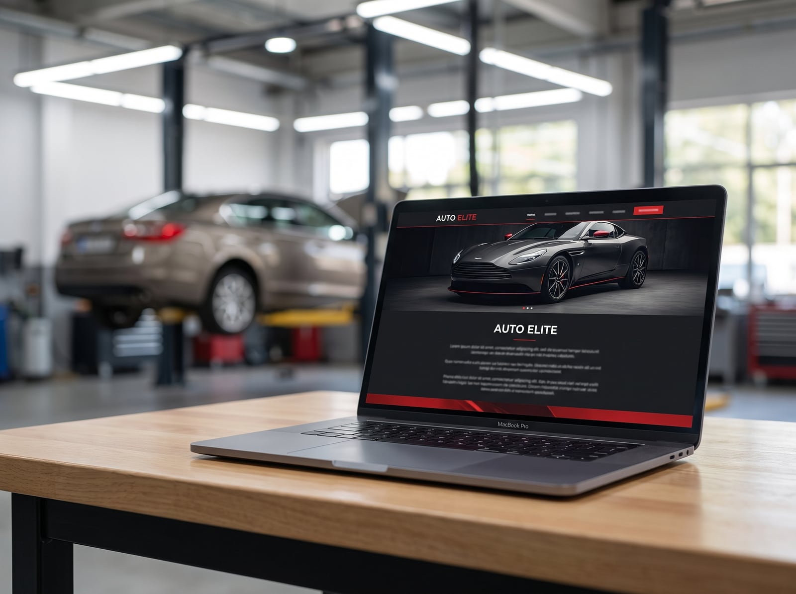Garage Auto Elite — réalisation Wizz You