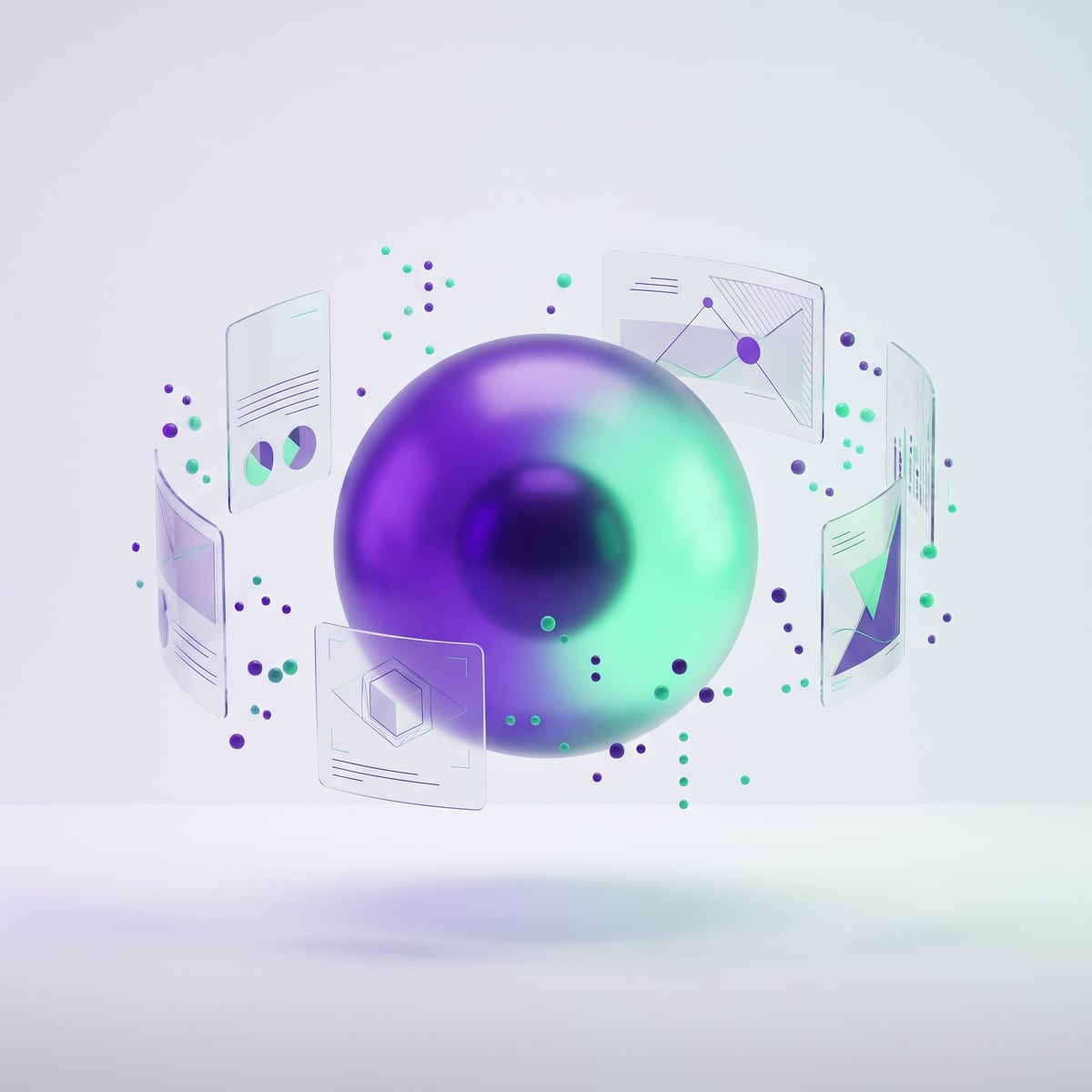 Illustration référencement GEO dans les IA — Wizz You