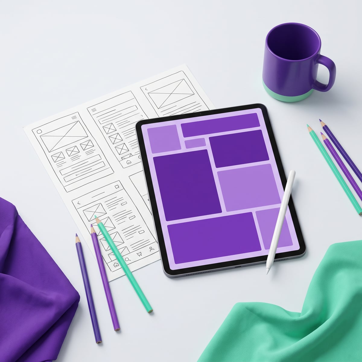 Illustration UX/UI design — Wizz You