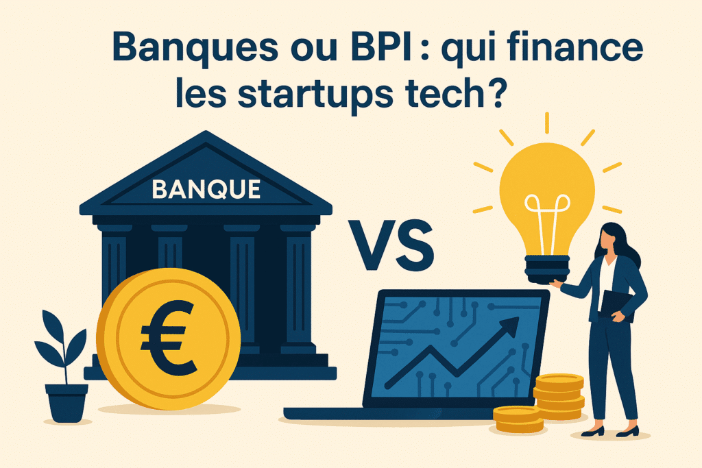 Comparatif financement startup : banque traditionnelle ou BPI
