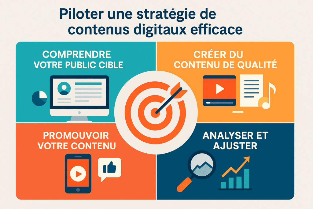 Stratégie de contenus digitaux pour entreprise