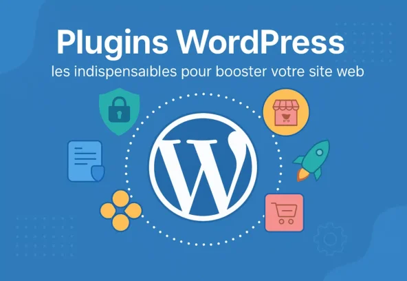Illustration des meilleurs plugins WordPress pour booster un site web
