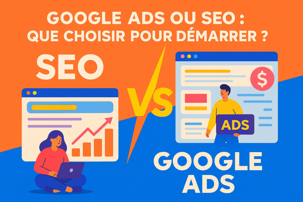 Comparatif SEO vs SEA : choisir entre référencement naturel et publicité Google Ads