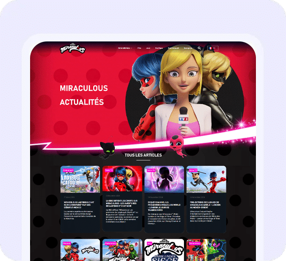Aperçu de site vitrine réalisé par notre agence web à Toulouse