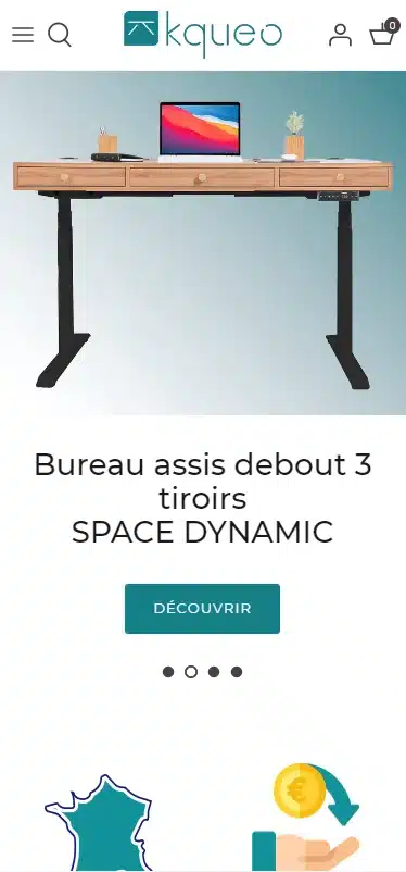 Catégorie accessoires ergonomiques – site e-commerce ergonomique Kqueo