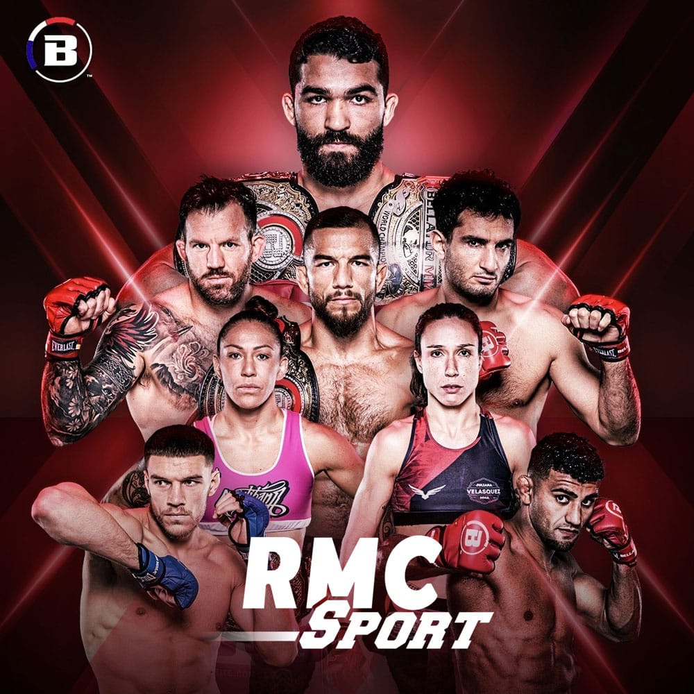 Illustration des sports de combat diffusés sur le site web RMC Sport TV