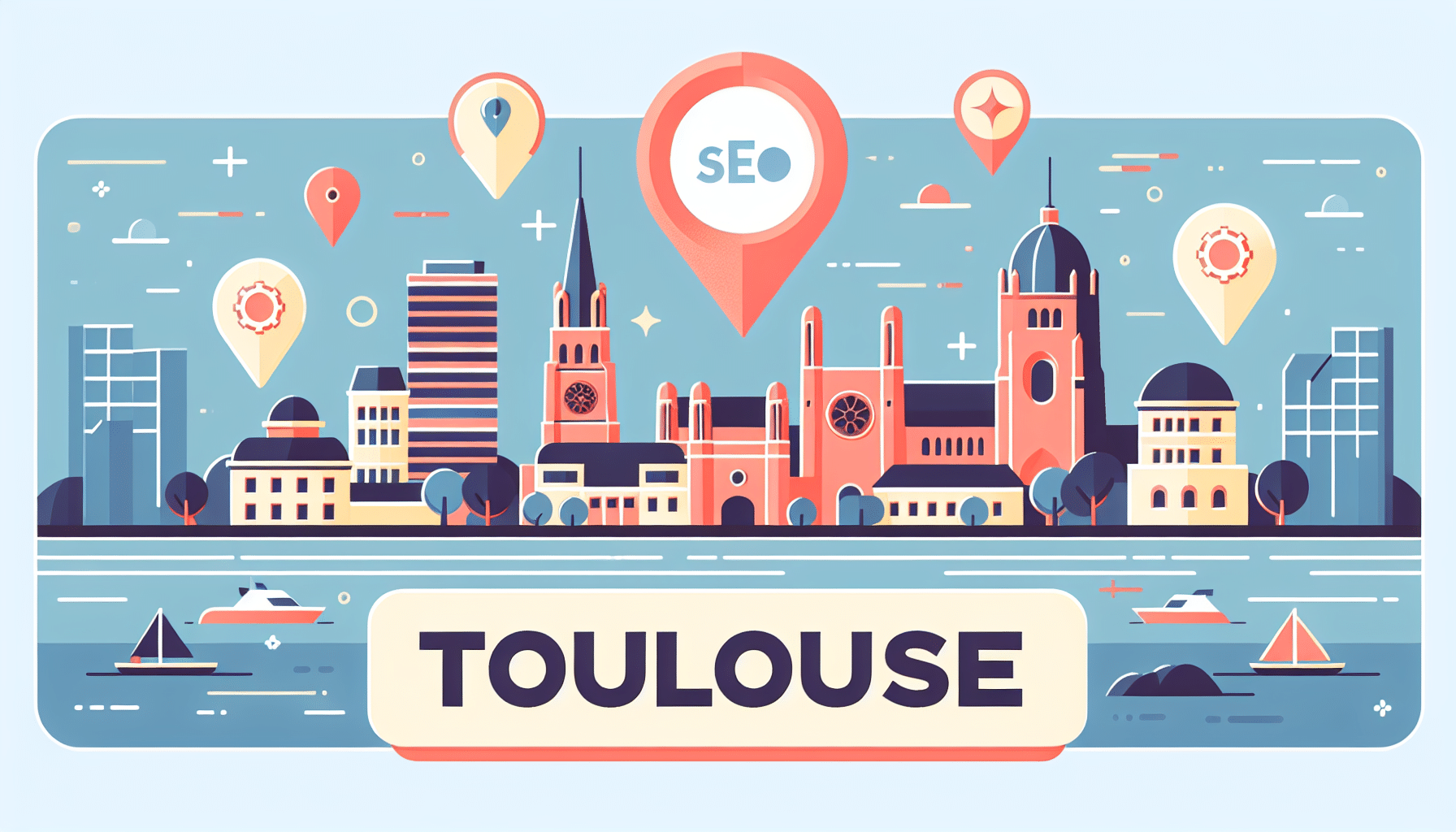 Illustration sur le thème : SEO local Toulouse