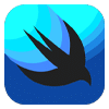 Logo technologie Swift pour développement mobile