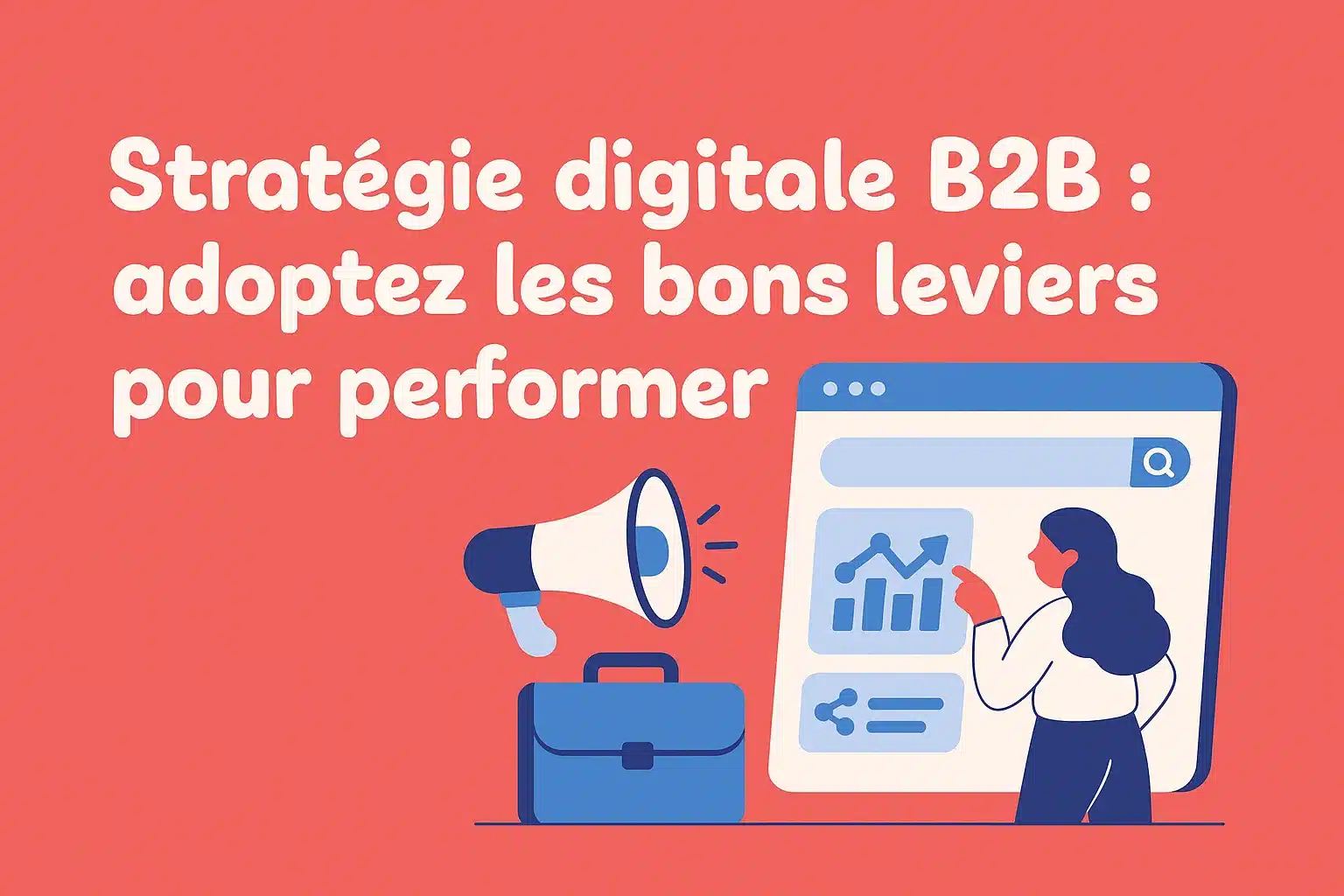 Stratégie digitale B2B : adoptez les bons leviers pour performer