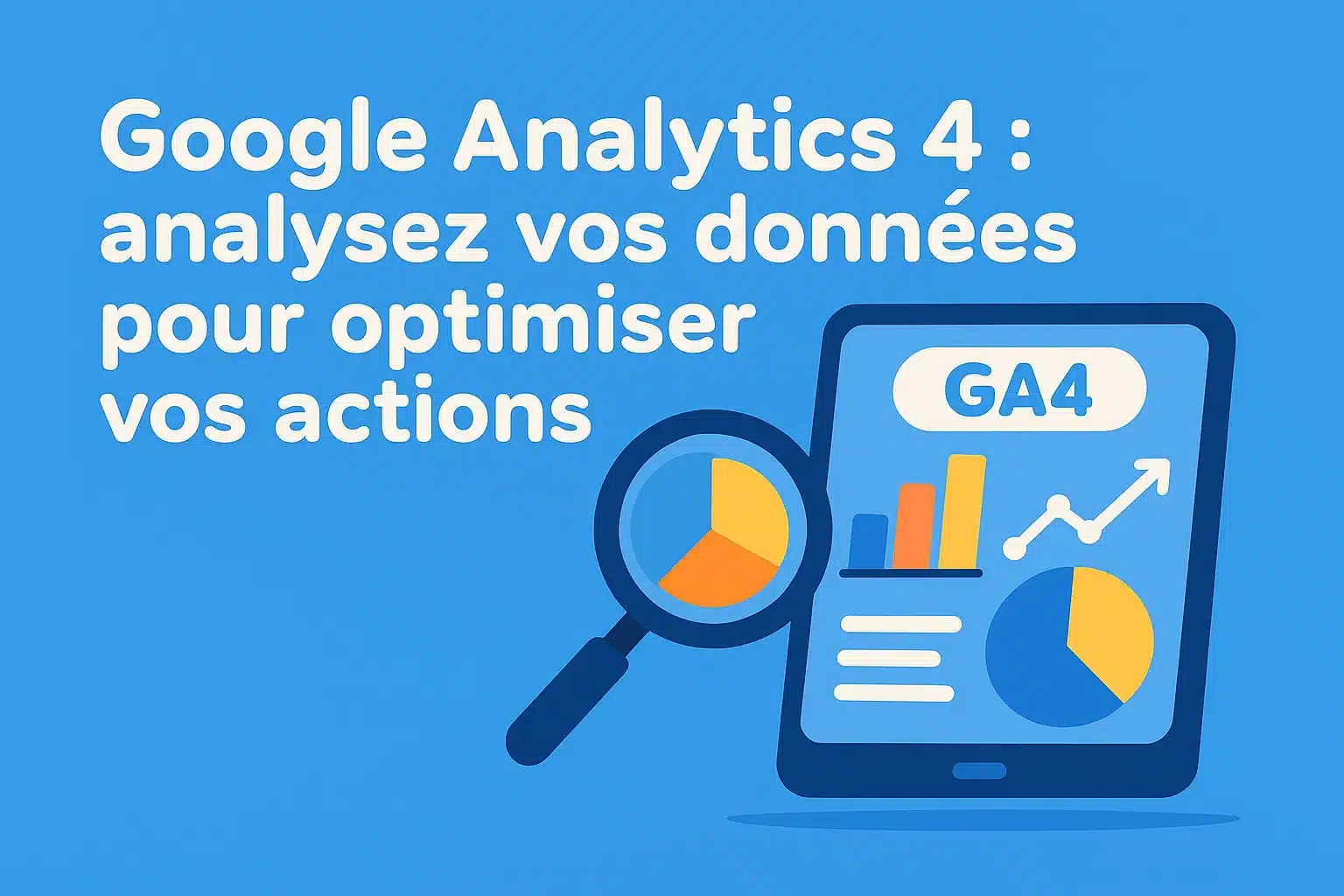 Google Analytics 4 : analysez vos données pour optimiser vos actions